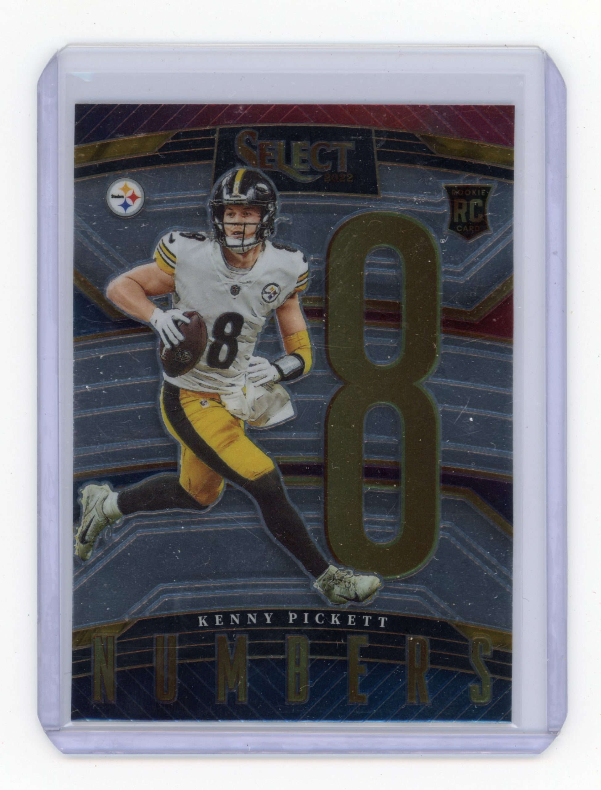 2022 Select Kenny Pickett Numbers Insert Indy Card Stock